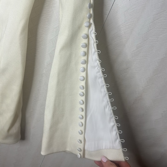 🔥 🆕 MISHA COLLECTION ANALIESE MINI DRESS IVORY SIZE 2 - SHOWSTOPPER DRESS! - Picture 6 of 11